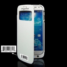 Amyove 3200mAh Backup Battery Power Flip Case Cover For Samsung Galaxy S IV S4 i9500 (White)