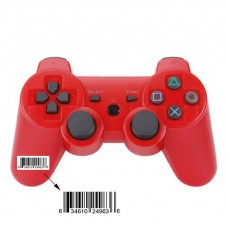CRS Hot Amyove®accessory-experts Rumble Wireless Bluetooth Controller Gamepads Remotes for the Sony Playstation 3 in Red