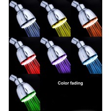 7 LED Colors Fading Shower Head
